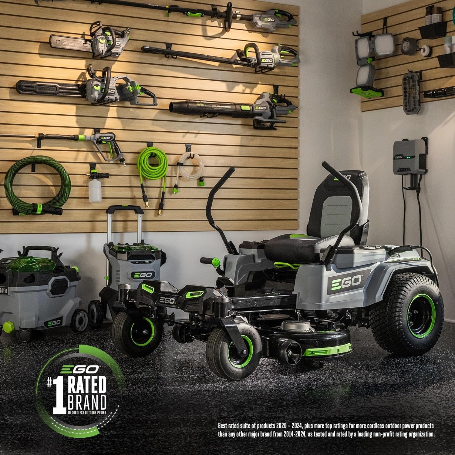 EGO Power+ Z6 Zero Turn Electric Riding Lawn Mower, 42" Deck - ZT4214L