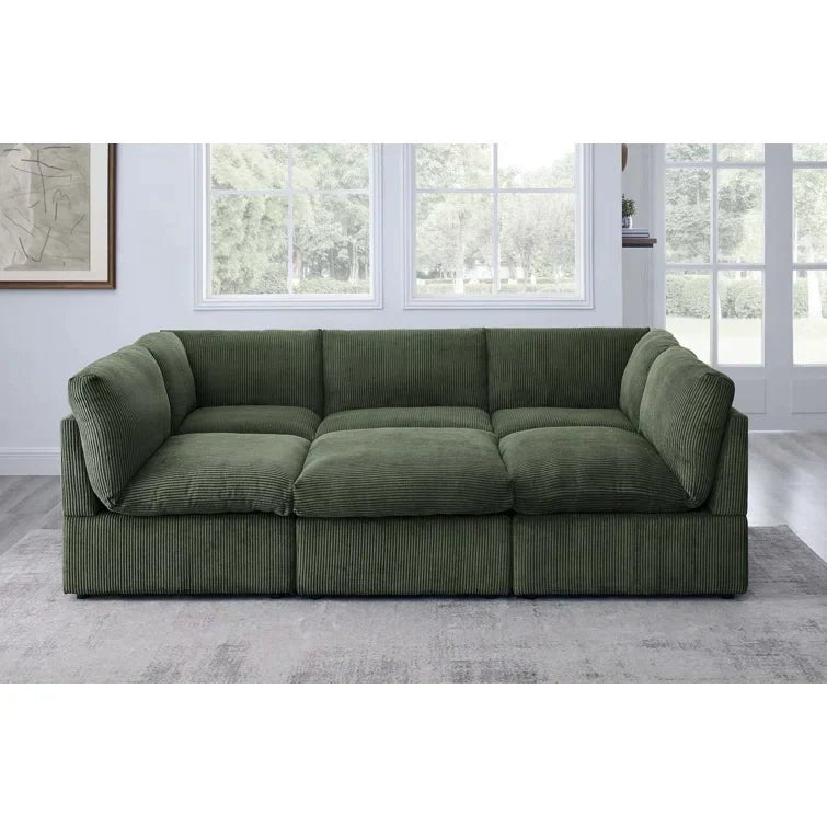 Priyen 98" Wide Symmetrical Modular Corner Sectional