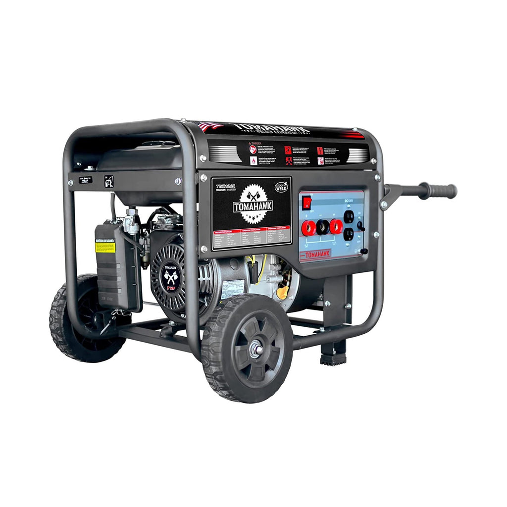 Tomahawk Power TWG120A 120A Welder with 7HP Gas Powered 2200W Generator