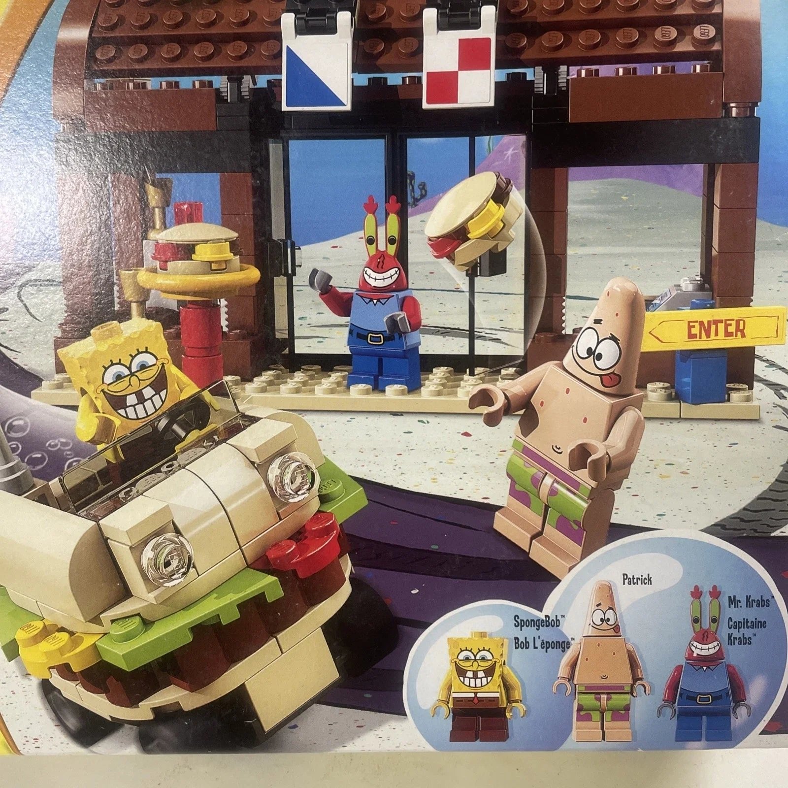 Lego Krusty Krab Adventures #3833 SpongeBob SquarePants-Factory Sealed Set M member432453 (5521)